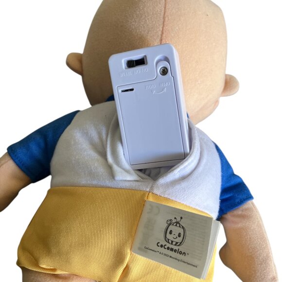 COCOMELON Boo Boo JJ Plush Doll 13" No Accessories Works **READ - Picture 6 of 9